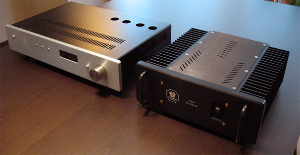 Monarchy Audio M24 tube DAC-line tube preamp and SM-70PRO stereo power amplifier