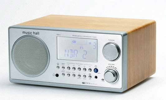 Music Hall's $199 RDR-1 FM Radio Clock
