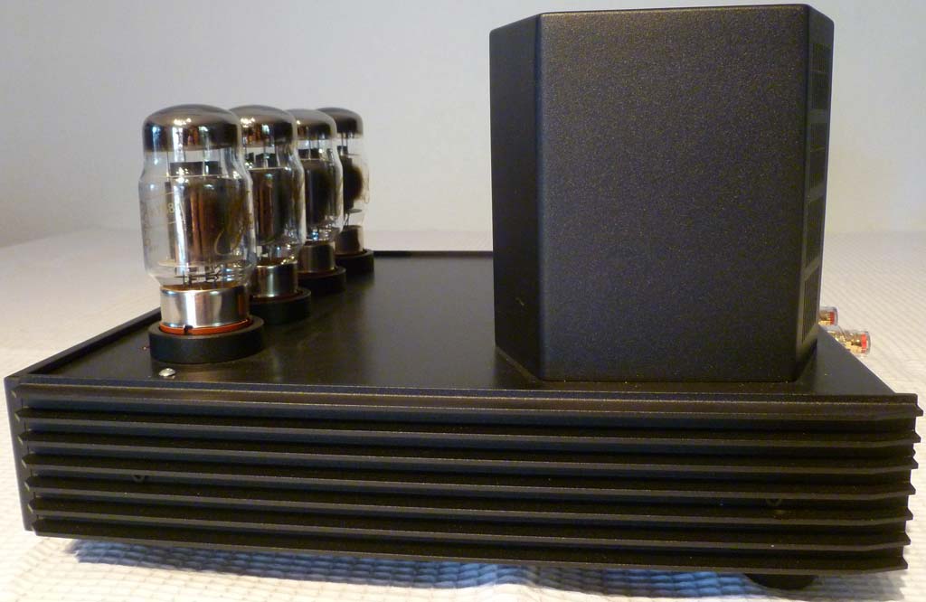 KR Audio VA880 Integrated Tube Amplifier Side View