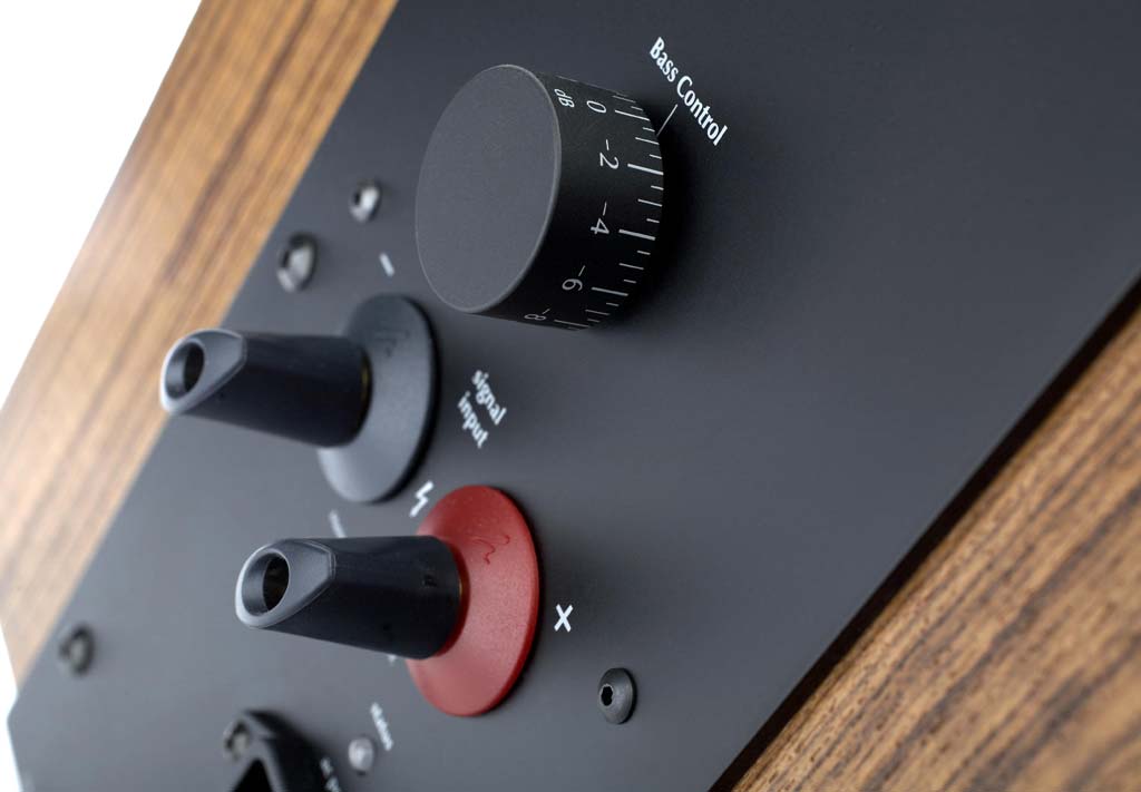 Martin Logan Ethos Bass Control knob and signal input