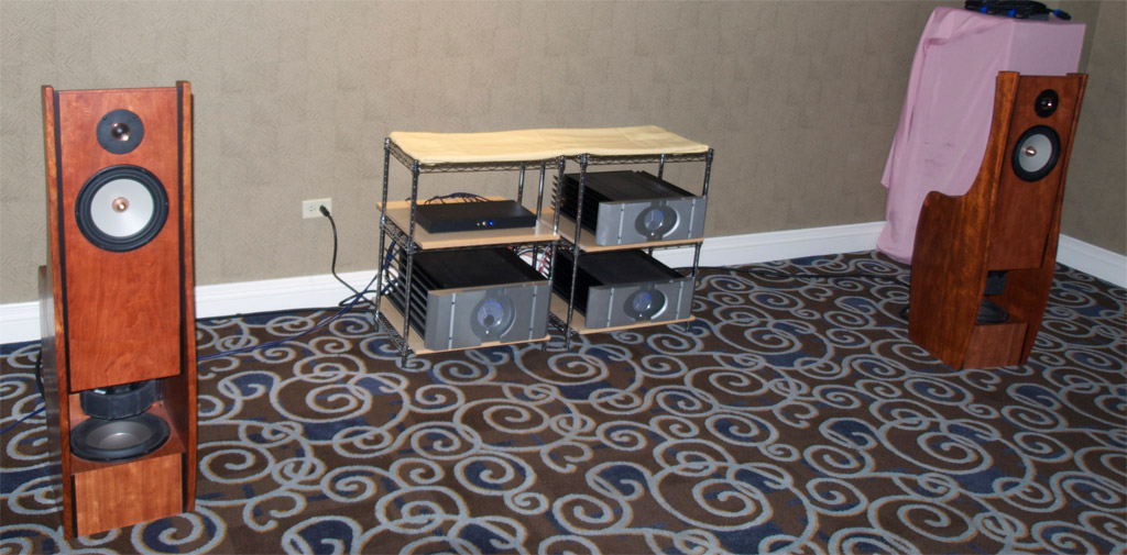 Orion 4 speakers and Pass Labs at Axpona 2013 Orion 4 speakers and Pass Labs at Axpona 2013