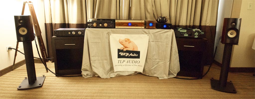 Blue Circle with PSB speaker at Axpona 2013 Blue Circle with PSB speaker at Axpona 2013