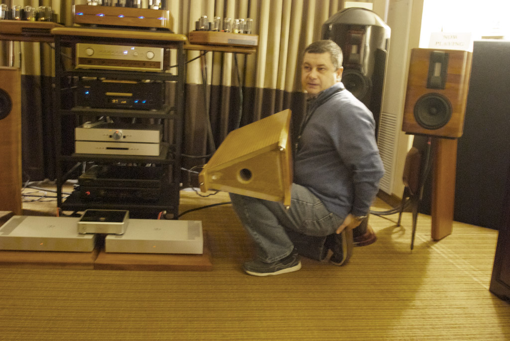 Bogdan speakers at Axpona 2013 Bogdan speakers at Axpona 2013