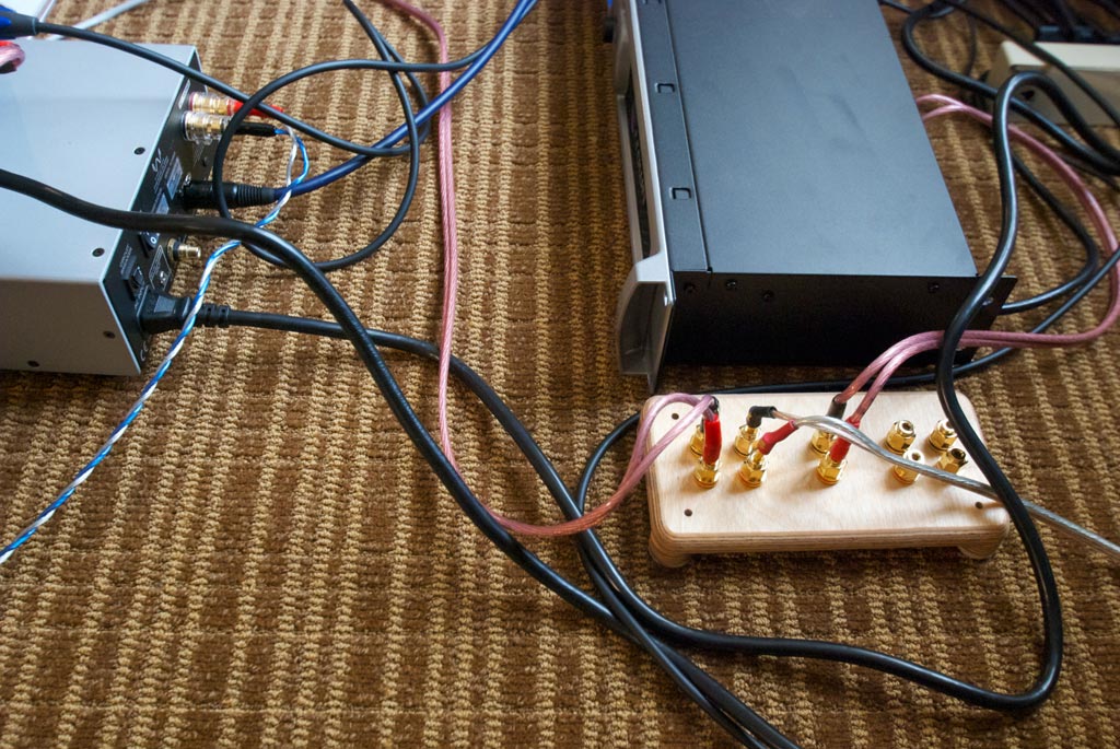 Standard cabling, patch through, and speaker cables Standard cabling, patch through, and speaker cables