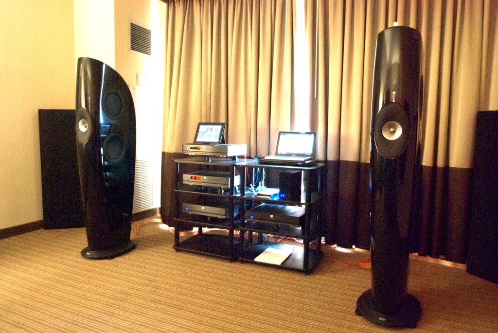 KEF Blades at Axpona 2013 KEF Blades at Axpona 2013
