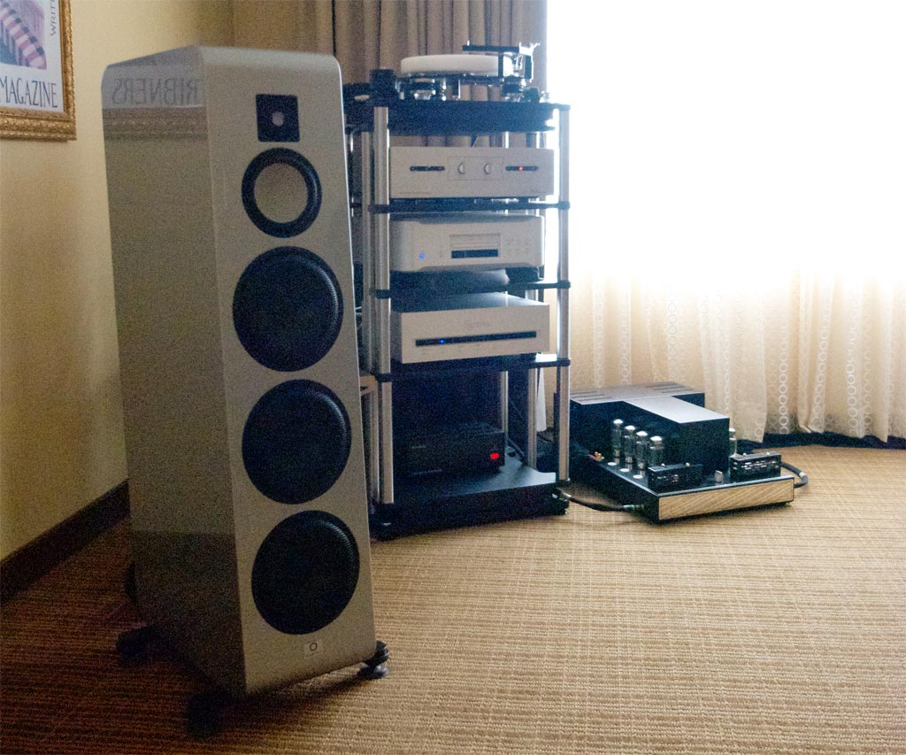 Marten Django XL speakers at Axpona 2013 Marten Django XL speakers at Axpona 2013