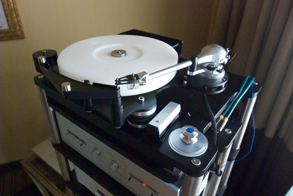 Townsend Rock 7 turntable at Axpona 2013 Townsend Rock 7 turntable at Axpona 2013