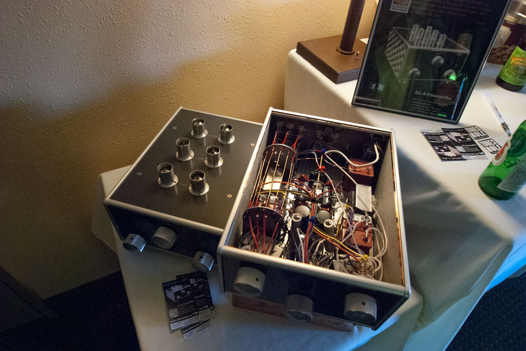 Inside Coffman G1-A pre-amplifier